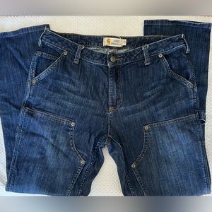 Carhartt jeans Cargo style. Dark Blue. 12 short